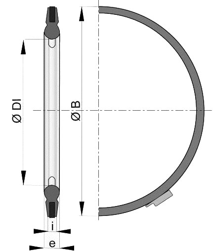 Laippatiiviste DN 350-2000