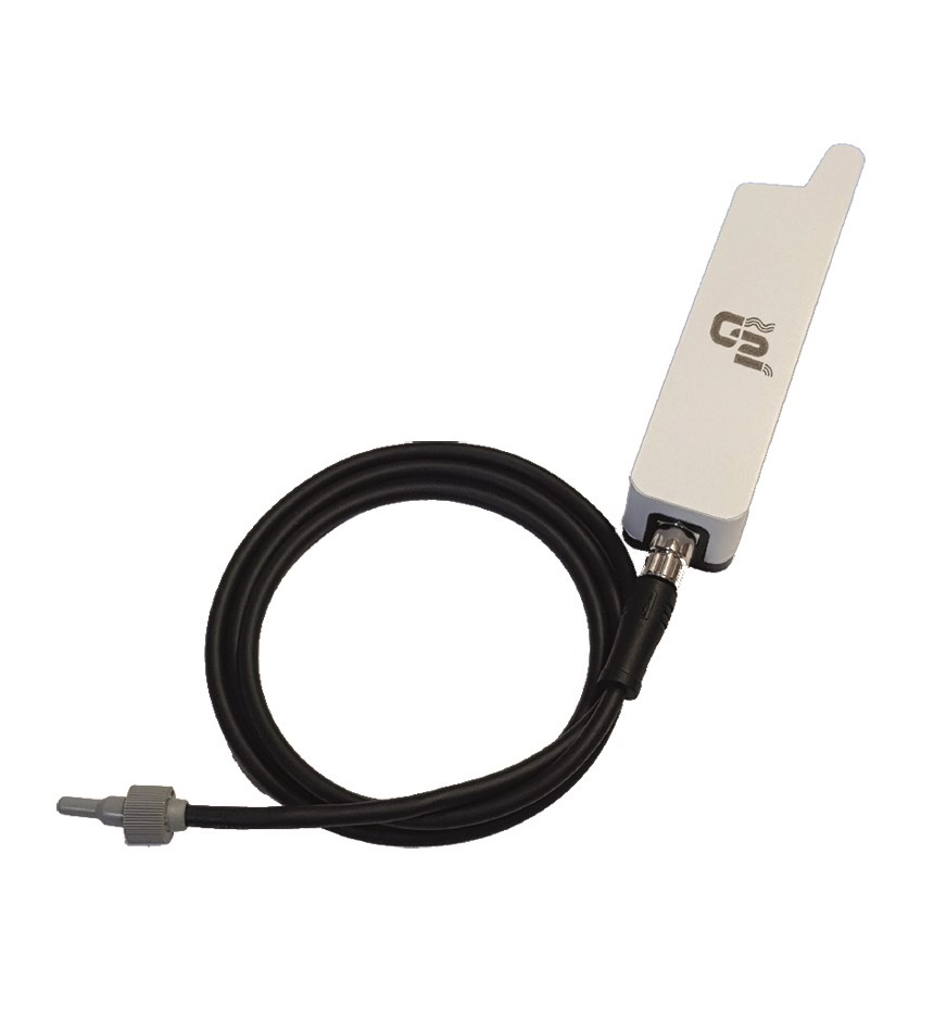 LoRaWAN-radiomoduli ja Reed-pulssilaite