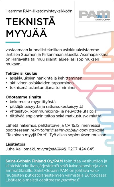 Teknisen myyjän työpaikkailmoitus_nettiin