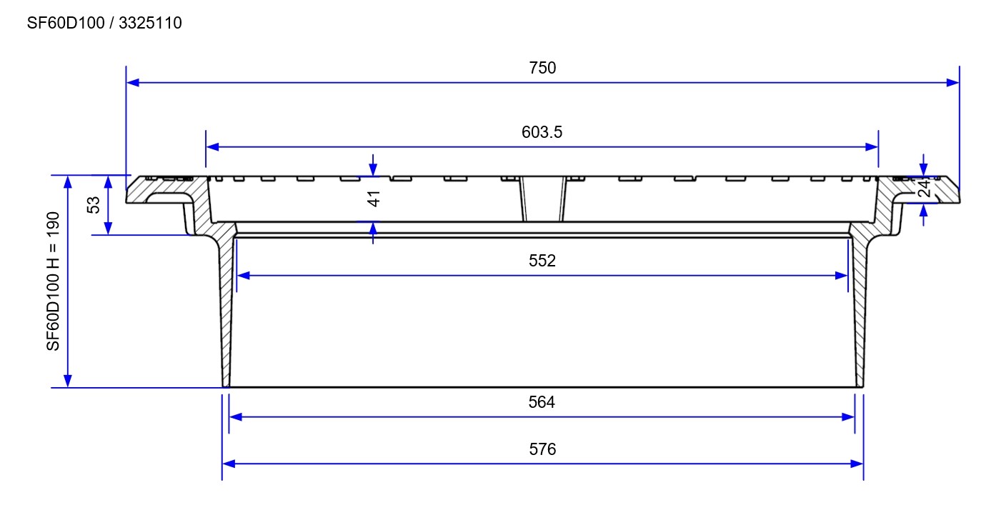 3325110 sf60d100 mittakuva