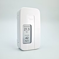 RH/TEMP Näytöllä Etupuoli